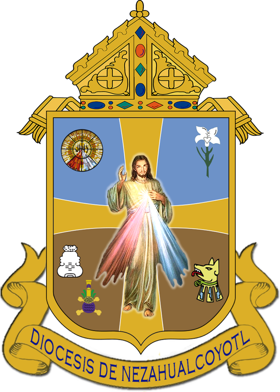 Escudo de la Diócesis de Nezahualcóyotl