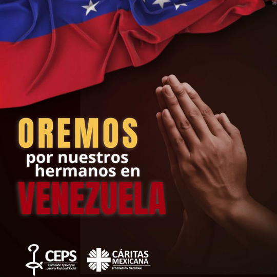 Imagen de Manos hermanas ante el dolor: La Iglesia en México convoca a colecta urgente por Venezuela tras devastadores sismos